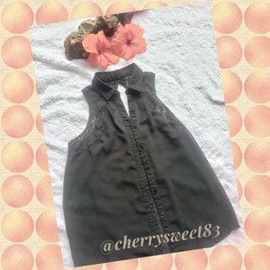 Lace Collared Blouse